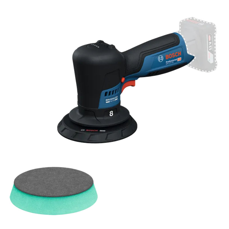Máy đánh bóng lệch tâm pin 12V Bosch GPX 12V-125 (SOLO)