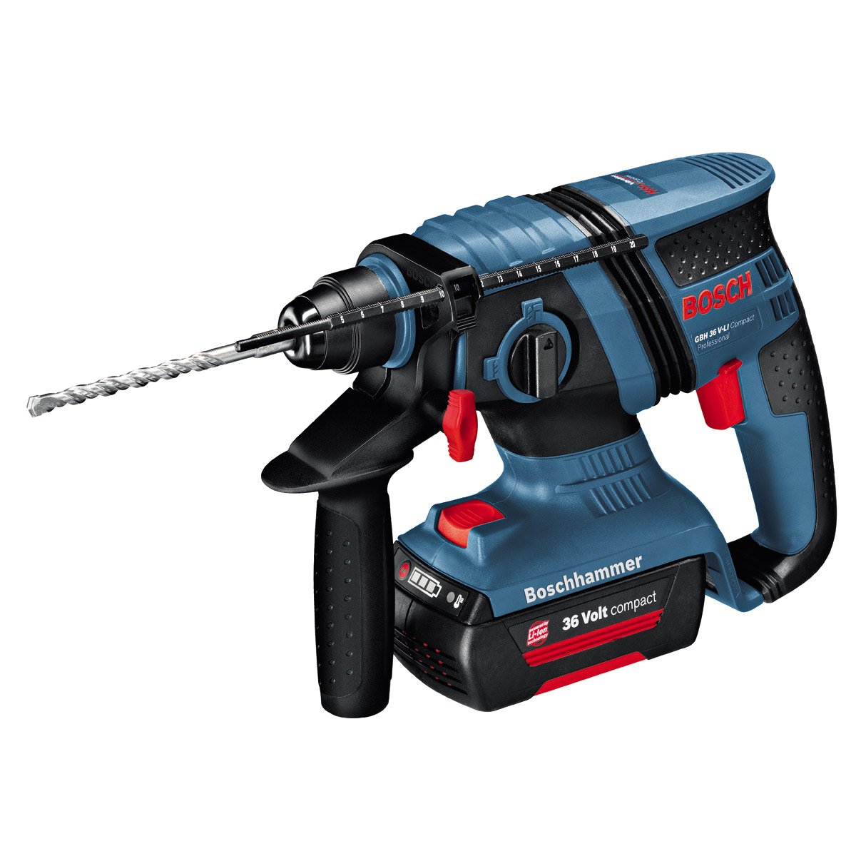 Máy khoan búa dùng pin Bosch GBH 36V-LI