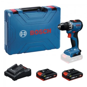 Máy khoan vặn vít dùng pin 18V Bosch GSR 18V-52 (2 Pin 2.0Ah, 1 Sạc)