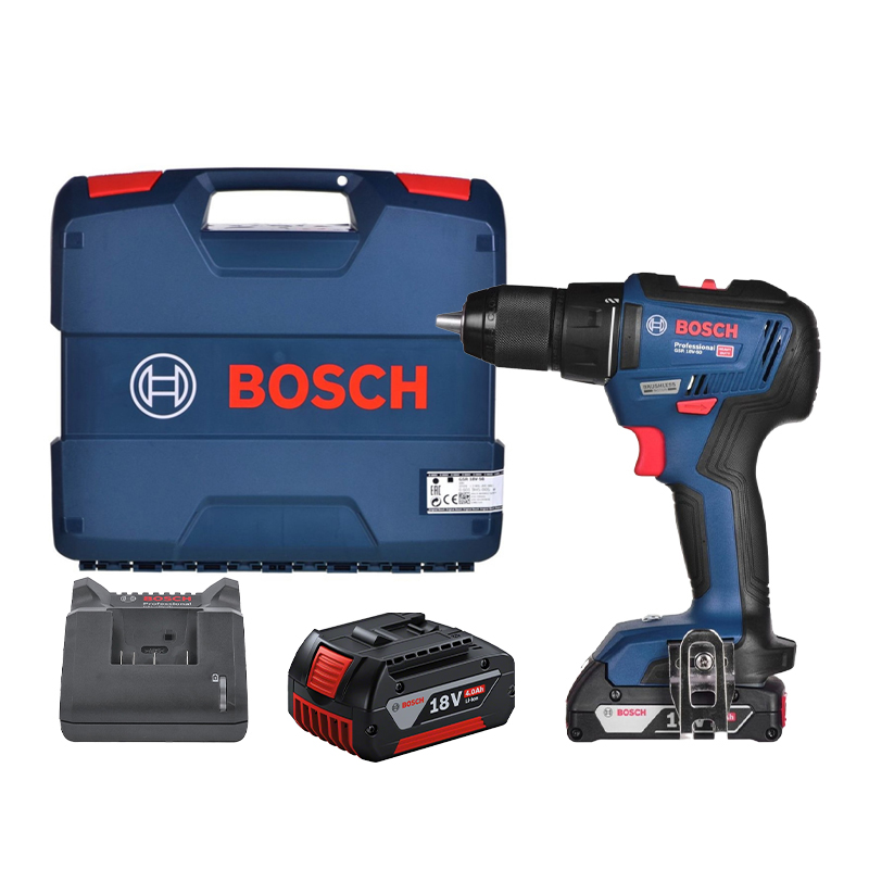 Máy khoan pin 18V Bosch GSR 18V-50 (Pin 2.0 & 4.0Ah, 1 Sạc)