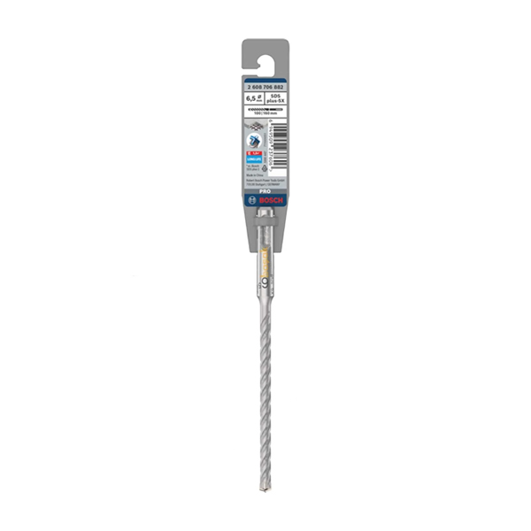 Mũi khoan bê tông SDS PLUS-5X 6.5x100x160 (Bao bì Pro) Bosch 2608706882